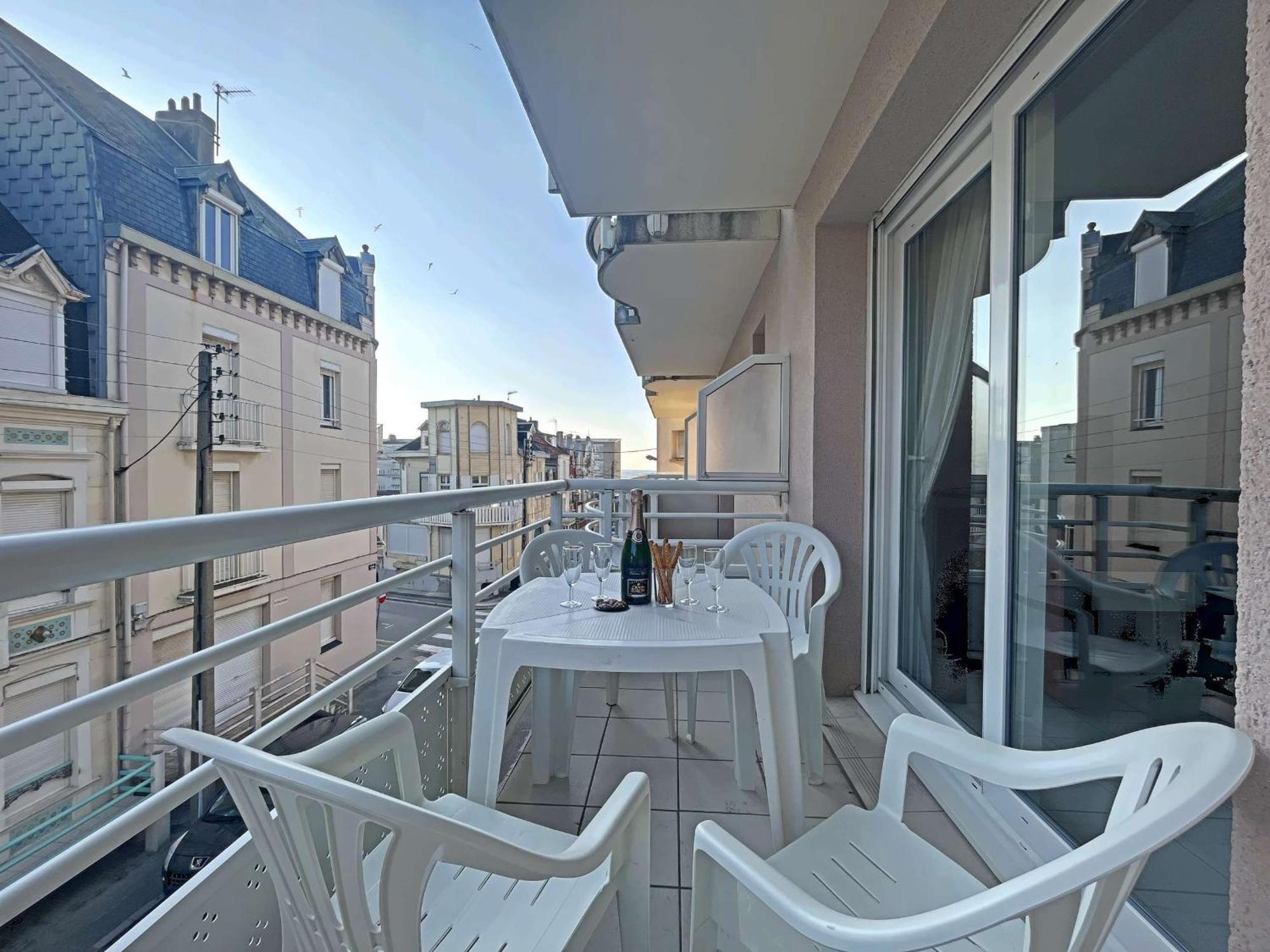 Superbe T2 Bis Proche Plage Avec Balcon Et Parking - Fr-1-646-44 Berck Екстериор снимка